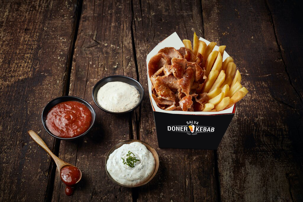 Doner Box with Fries